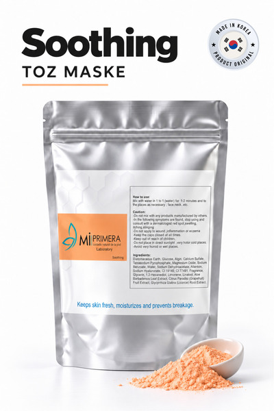 Yatıştırıcı Soyulabilir Kore Toz Yüz Maskesi 1 kg (30 Kullanım)
