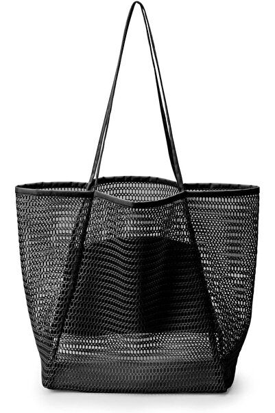 Generic Tote Bag Large Summer Beach Bag, Mesh Tote Bag for Ladies and Girls, ...