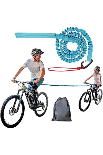 Generic 1.7m-3m Bike Tow Rope for Kids Bike,Bike Towing Strap Parent-Child Pu...