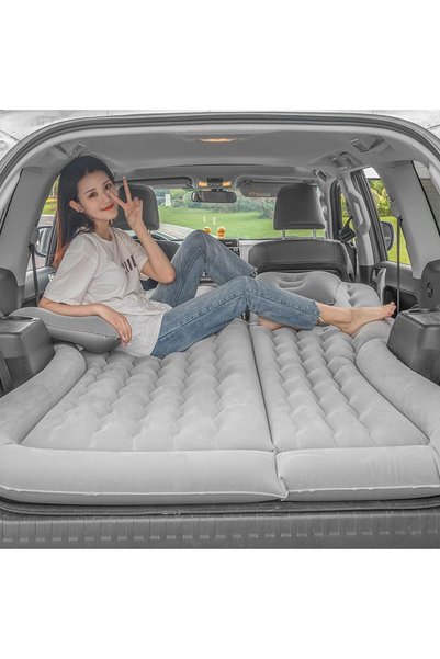 Generic SUV Air Mattress Camping Bed Cushion Pillow - Inflatable Thickened Ca...