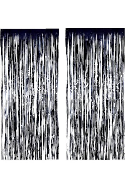 Generic Brain Giggles Metallic Foil Curtain for Graduation Decorations, photo...