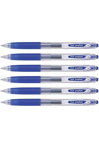 Generic قلم حبر جل من بوب لول - رأس متوسط - (أزرق 6)