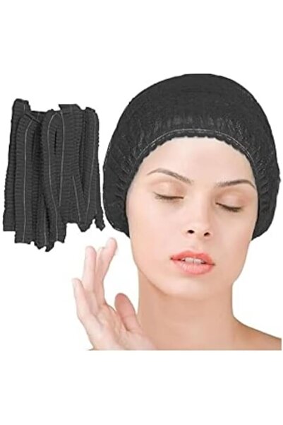 Generic 100 قطعة من أغطية الرأس الجراحية التي تستخدم لمرة واحدة، شبكة شعر مرن...