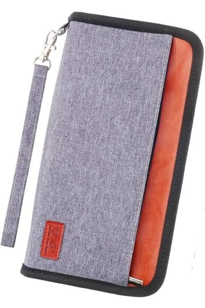 Generic MUltifunction phone bag Passport Holder RFID Blocking Document Organi...
