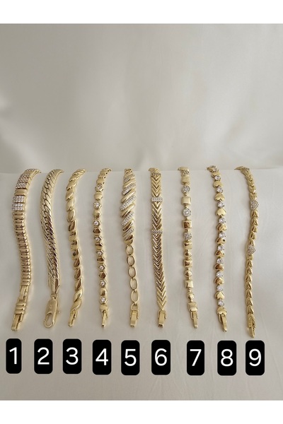 Zivazer Store kadın xuping marka 14k gold renk bileklik modelleri