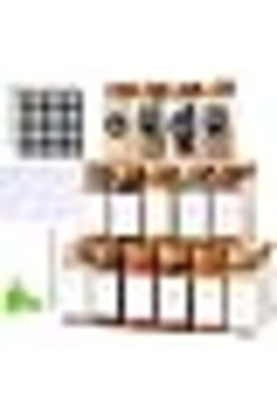Generic 24 Pcs Spice Jars with Labels - 4 oz Glass Spice Jars with Bamboo Lid...
