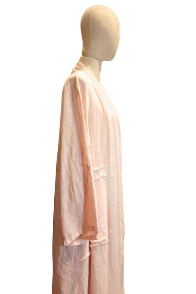 Lino Women's Natural Linen Sleeveless Dress & Silk Blend Tassel Detailed Long...