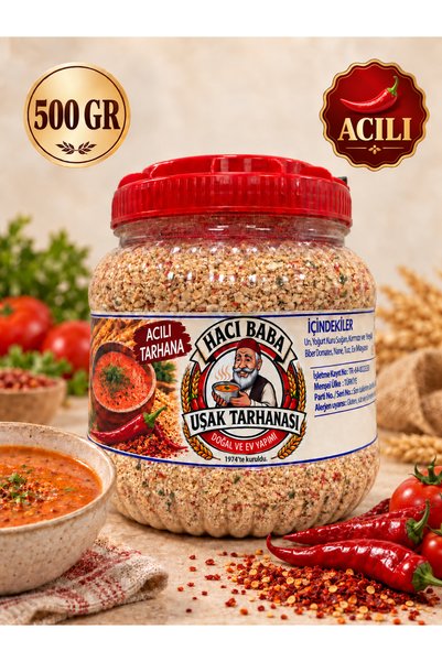 Uşak Hacı Baba Köy Tarhanası El Yapımı Acı 500 g