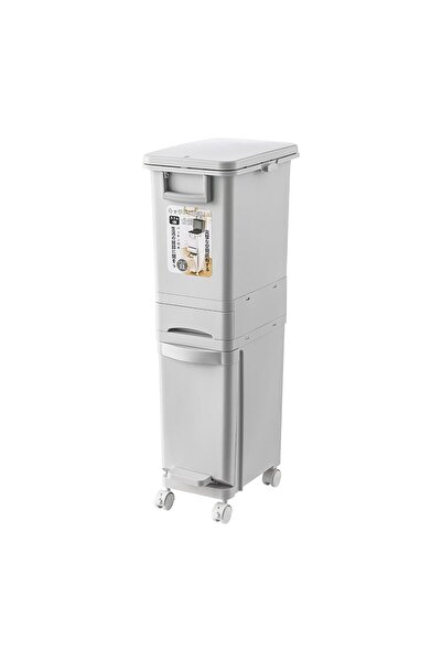 Generic Kitchen Trash Can with Lid, 32L Pressed Clamshell Kitchen Waste Trash...
