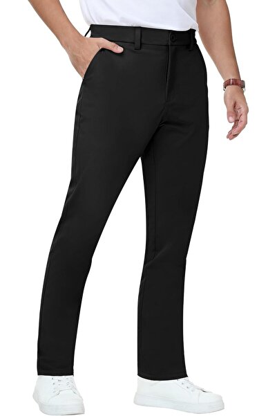 Generic Mens Golf Pants Stretch Dress Pants Lightweight Quick Dry Casual Offi...