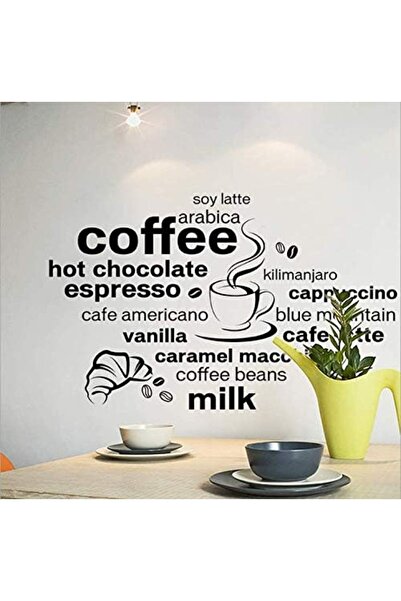 Generic English words-coffee Wall Stickers DIY Removable delicate wall paper ...