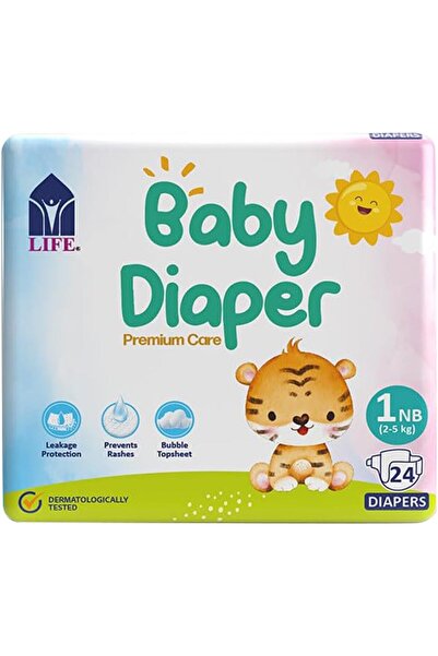Generic Life Baby Diaper Premium Care - Leakage Protection, Prevents Rashes, ...