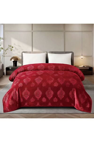 Moon Nefir Heavy Winter Blanket 6 kg Queen Size (210X230) Plain Modern