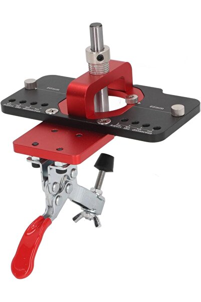 Generic Aluminum Alloy Hinge Jig, 35mm Hinge Jig Kit Aluminum Alloy, Adjustab...