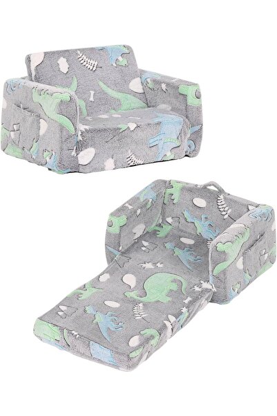 Generic Kids Sofa, 2-in-1 Kids Sofa Chair, Convertible Children Couch to Loun...