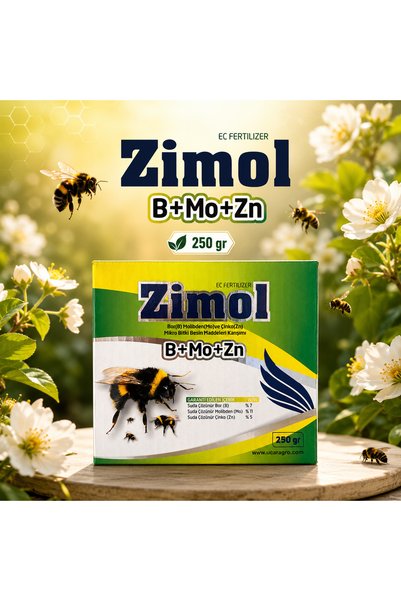 ZIMO Zimol B+Mo+ZN Çiçeklendirici - Arı Desteği Bor-Molibden-Çinko Mikro Bitk...
