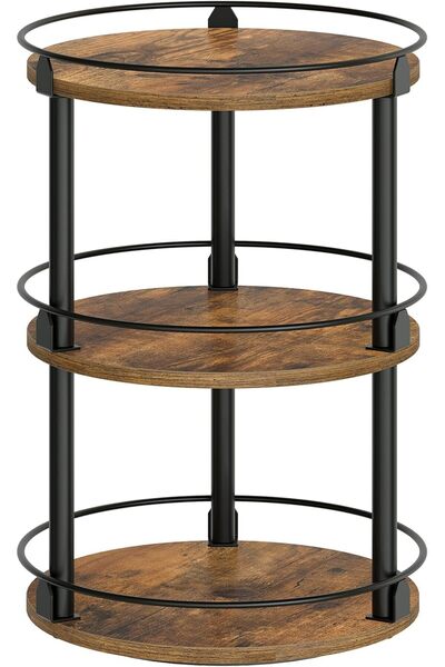 Generic 3-Tier Lazy Susan Organizer, Rotating Spice Rack, Spinning Organizer,...