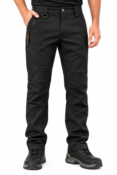 wenttex Erkek Softshell İş Pantolonu – Su Geçirmez, Rüzgar ve Kara Dayanıklı,...