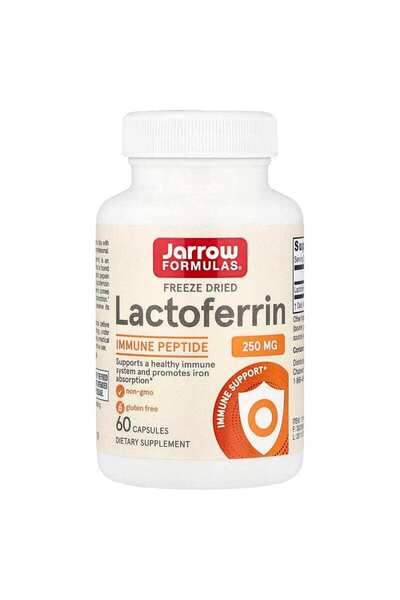 , Lactoferrin, Freeze Dried, 250 mg, 60 Capsules