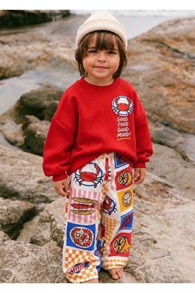daisydolly Unisex Children's 3-Thread Non-Padded Animal Print Detailed Set