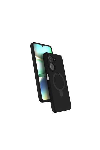 ZenithWorks غطاء هاتف Xiaomi Redmi A7 Pro، بتصميم دوار 360 درجة، مع حامل مغنا...