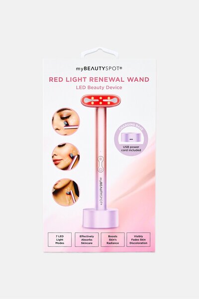 My Beauty Spot Red Light Renewal Wand Led Beauty Device, Multicolor
