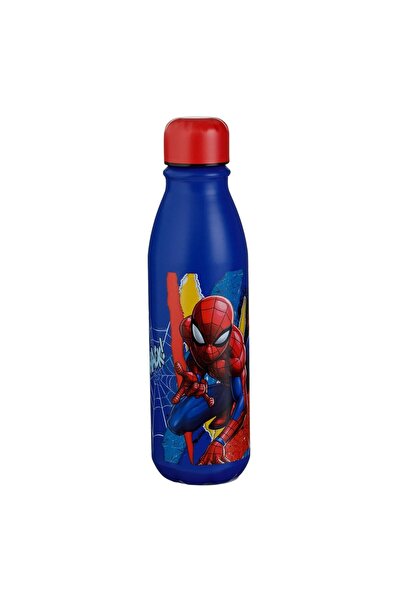 OEM Spiderman Blue Aluminum Water Bottle 600ml
