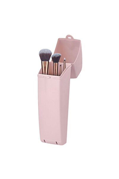 OEM Organizator Cutie din Plastic Roz 5x5x20cm