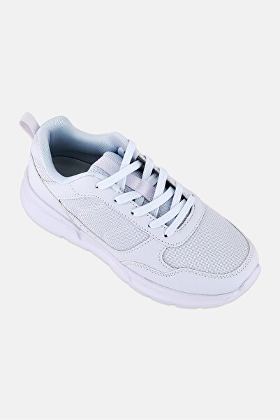 London Fog Women Lace Up Casual Shoes, White