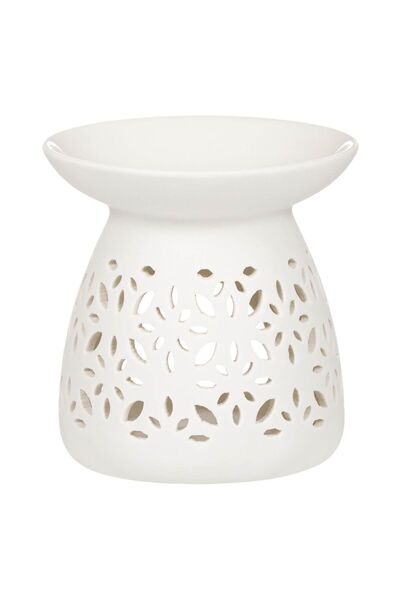 OEM Suport pentru Ulei Parfumat Ceramic Alb cu Model Ø11x11cm