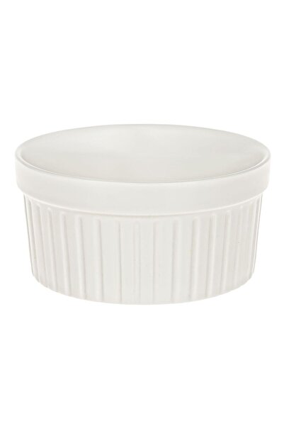 OEM Ecru Ceramic Heat-Resistant Cake Pan 175ml