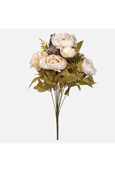 OEM Buchet de Toamna Crem cu Bujori & Hortensii 50cm