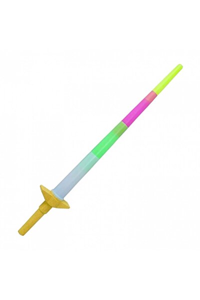 OEM Jucărie sabie laser telescopică cu LED, Model Stea Galactică, 65 cm, Galben