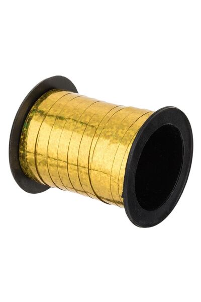 OEM Panglica Aurie cu Glitter pe Bobina 5mmx10m