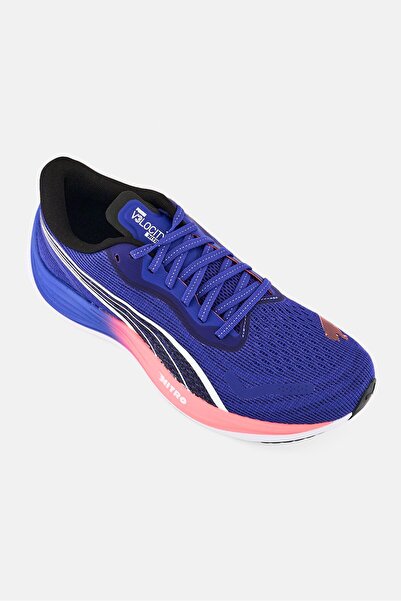 Puma Men Velocity Nitro 3 Lace Up Running Shoes, Blue