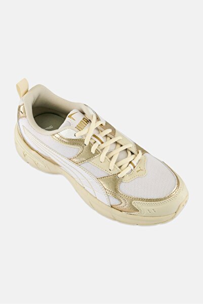 Puma Women Milenio Tech 2000 Metallic Whisper Lace Up Outdoor Shoes, Multicolor