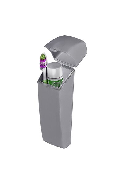 OEM Cutie Organizator din Plastic Gri 5x5x20cm