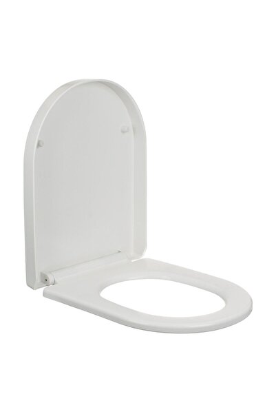 OEM Capac pentru Toaleta Alb cu Mecanism Soft Close U Shape 36x46cm