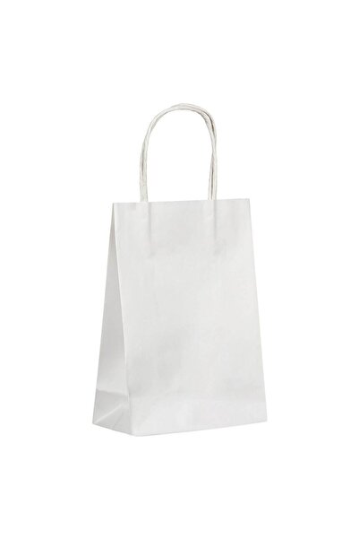 OEM Sacosa pentru Cadou Kraft Alba 16x23x8cm