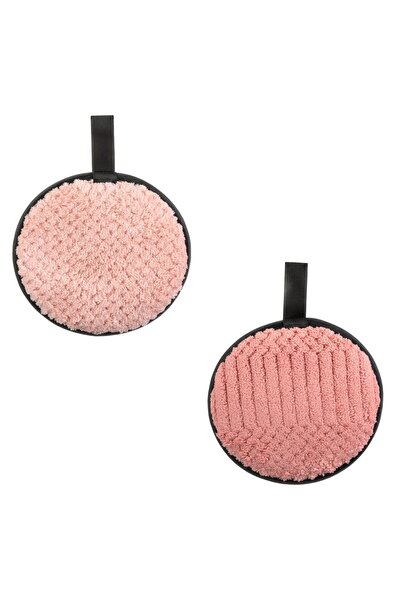 OEM Set Bureti Demachianti Rotunzi Roz Somon 11cm - 2buc