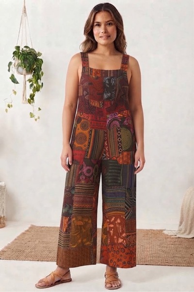 AYASOFYA OTANTIK Ολόσωμη φόρμα unisex με ινδικά έθνικ σχέδια και λεπτομέρεια ...