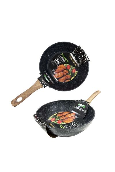 OEM Synamore Τηγάνι Βαθύ Αντικολλητικό 22cm - Fry Pan