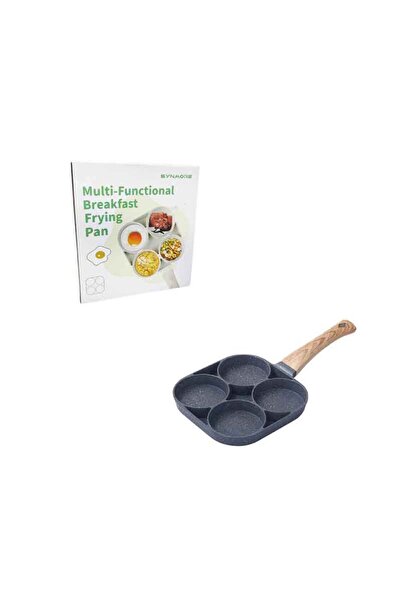 OEM Synamore Τηγάνι Με 4 Θέσεις 17x17cm - Multi-Functional Breakfast Frying Pan
