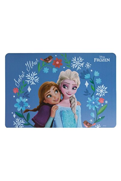 OEM Blue Plate Holder with Frozen Pattern made of PP 43x29cm