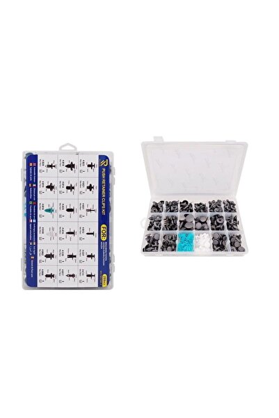 OEM Rchang Πλαστικά κλίπς αυτοκινήτου Universal 299τμχ - Push Retainer Clips Kit