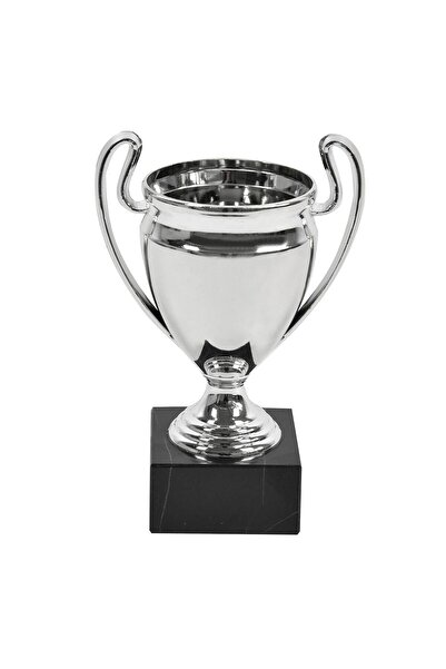 OEM Сребърен трофей с мраморна основа 16 см