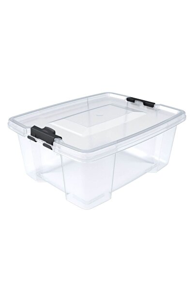 OEM Transparent Plastic Storage Box with Lid 3.5L
