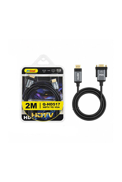 OEM Καλώδιο Μετατροπέας HDMI σε VGA 2 Μέτρα 4K - HDMI to VGA Converter Cable ...