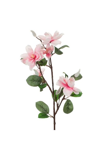 OEM Floare Artificiala Magnolie Roz 72cm