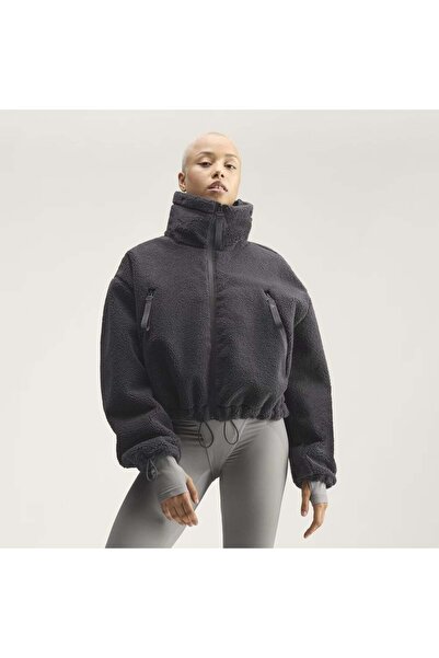 adidas BY Stella McCartney Full-Zip Winter Fleece Hooded TT Kadın Mont